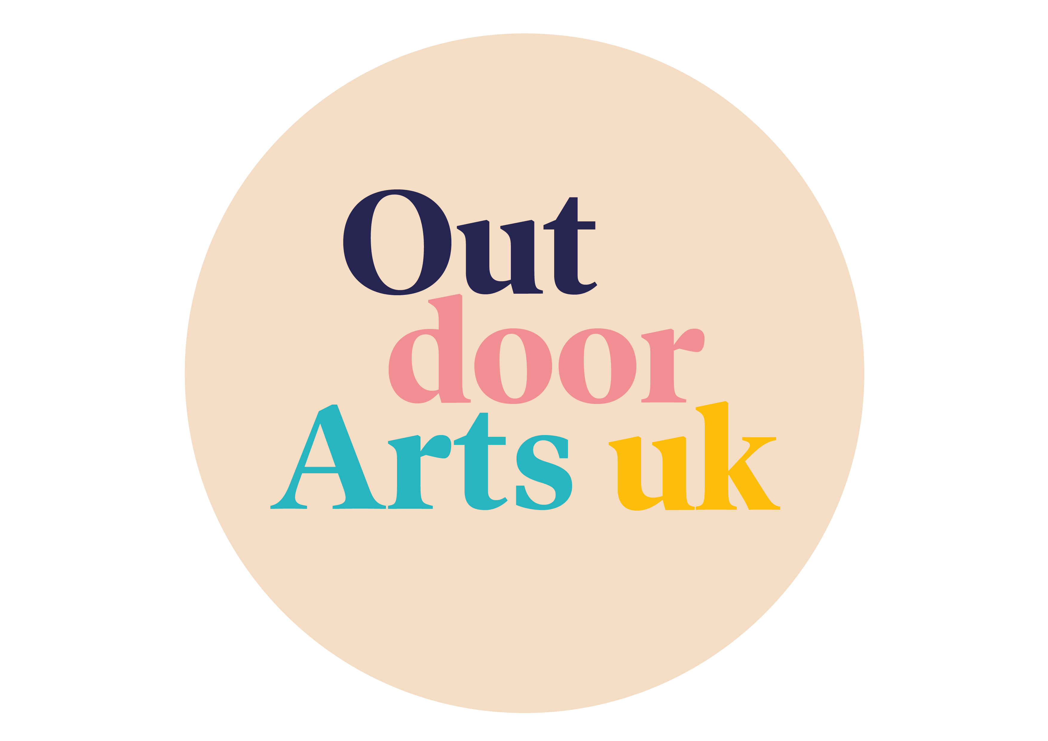 Outdoor arts UK logo